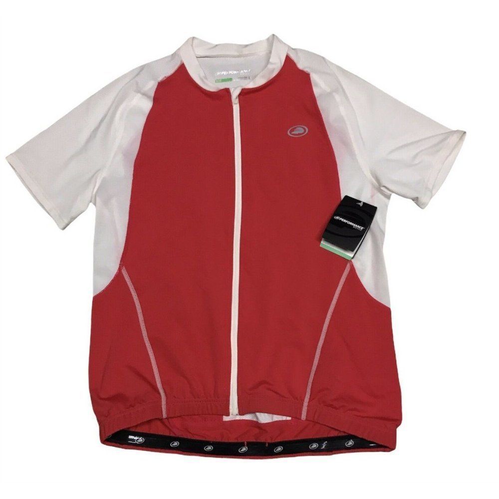 Women's Performance Bicycle Elite Cycling Top Large Shirt With Pockets New NWT